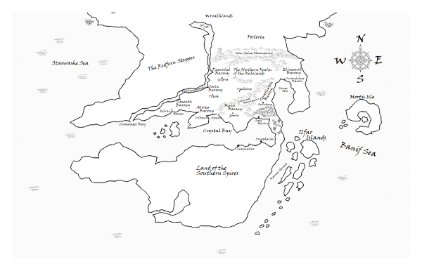 World Map of Vasud